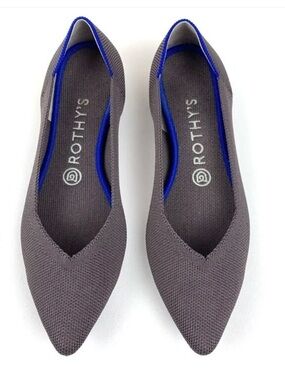 Rothy’s The Point Mink Dusty Purple Flats Women’s Retired Size 10.5